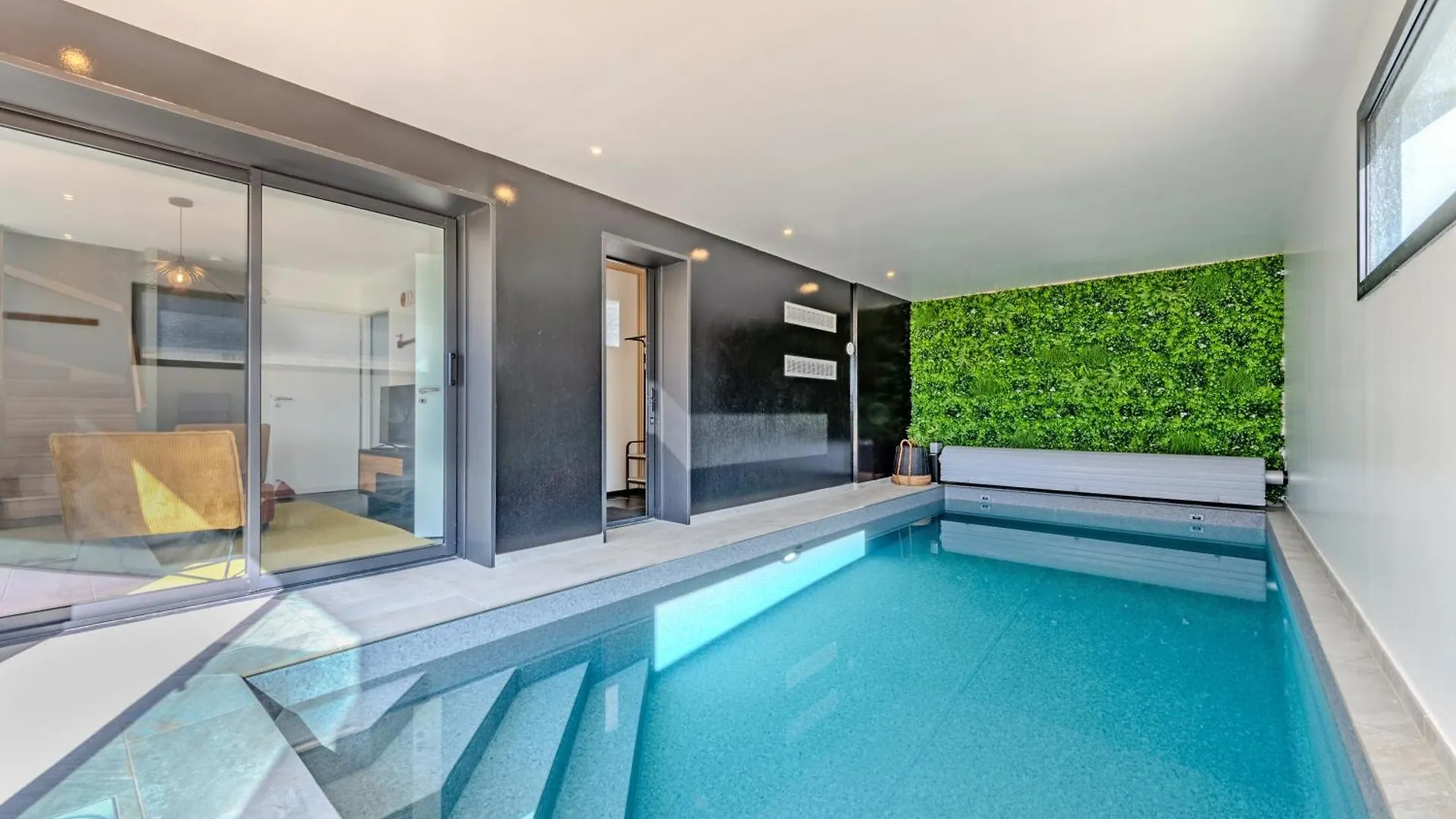 La Villa Iodee, Le Confort D Une Maison Neuve Equipee D Une Piscine Interieure Chauffee Toute L Annee, Tres Proche Des Plus Belles Plages فوسنان فرنسا